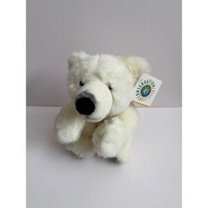Vintage‎ Y2K Wildlife Artists Conservation Collection Stuffed Polar Bear Plush